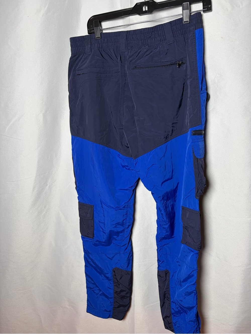 Polo by Ralph Lauren Blue and Navy Colorblock Cargo Shorts - Picture 2 of 7